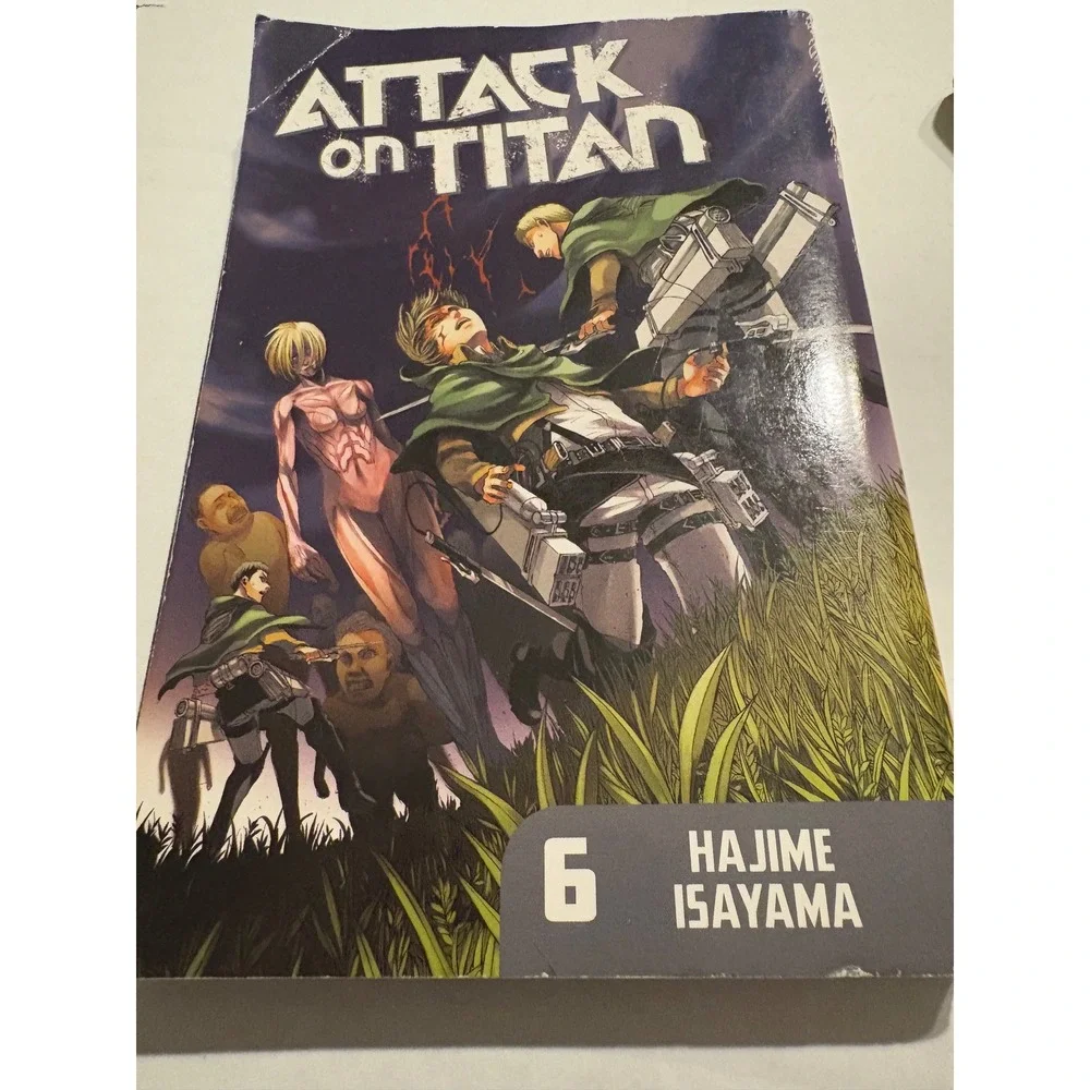 Attack on Titan Manga Volumes 4 5 & 6 English‎ Graphic Novels Anime Comic Books